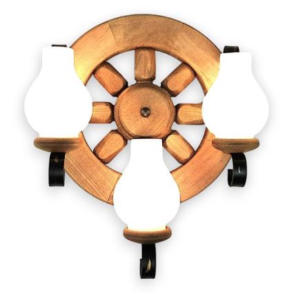 Brilagi - Applique murale ROATA APLICA 3xE14/40W/230V hêtre