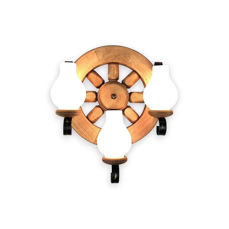 Brilagi - Applique murale ROATA APLICA 3xE14/40W/230V hêtre