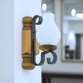 Brilagi - Applique murale RUSTIC 1xE14/40W/230V hêtre