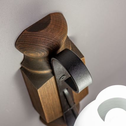 Brilagi - Applique murale RUSTIC 1xE14/40W/230V hêtre