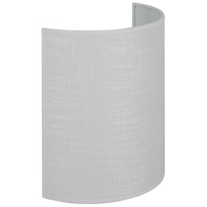 Brilagi - Applique murale SEMI 1xE27/15W/230V gris clair