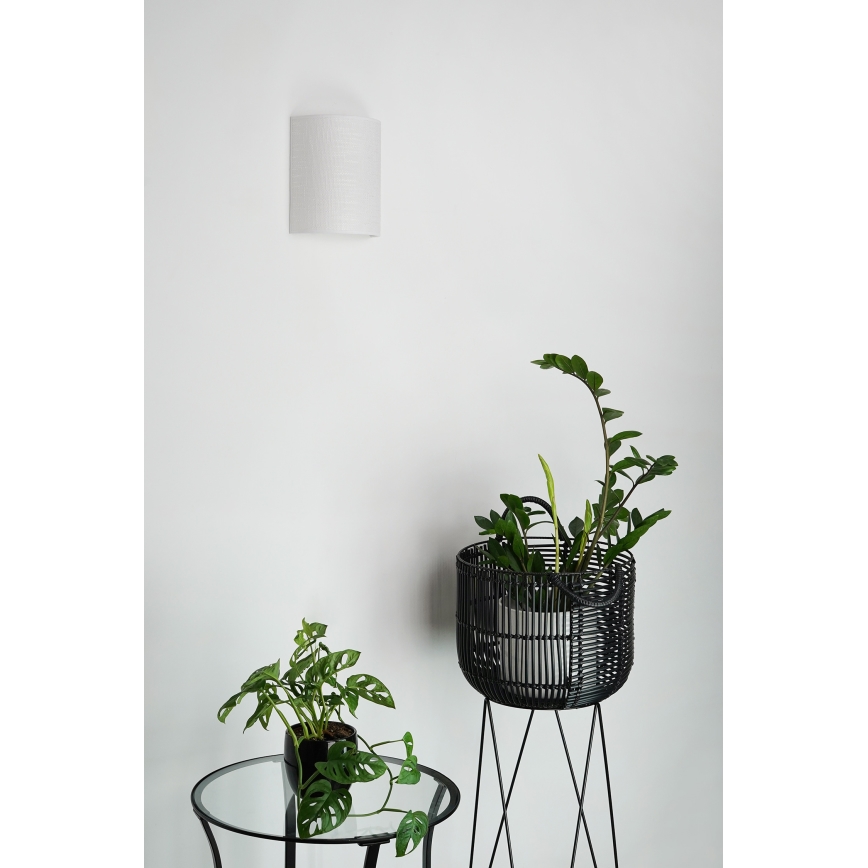 Brilagi - Applique murale SEMI 1xE27/15W/230V gris clair