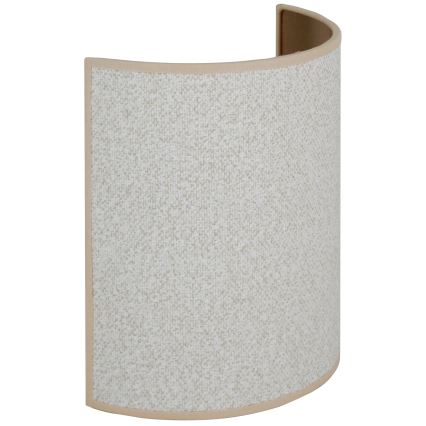 Brilagi - Applique murale SEMI 1xE27/15W/230V gris clair