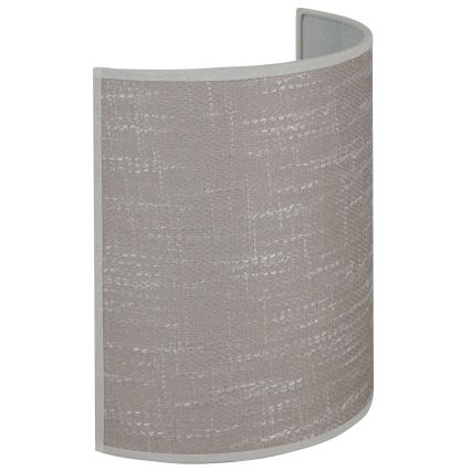 Brilagi - Applique murale SEMI 1xE27/15W/230V gris foncé
