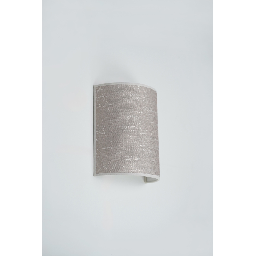 Brilagi - Applique murale SEMI 1xE27/15W/230V gris foncé