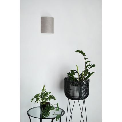 Brilagi - Applique murale SEMI 1xE27/15W/230V gris foncé