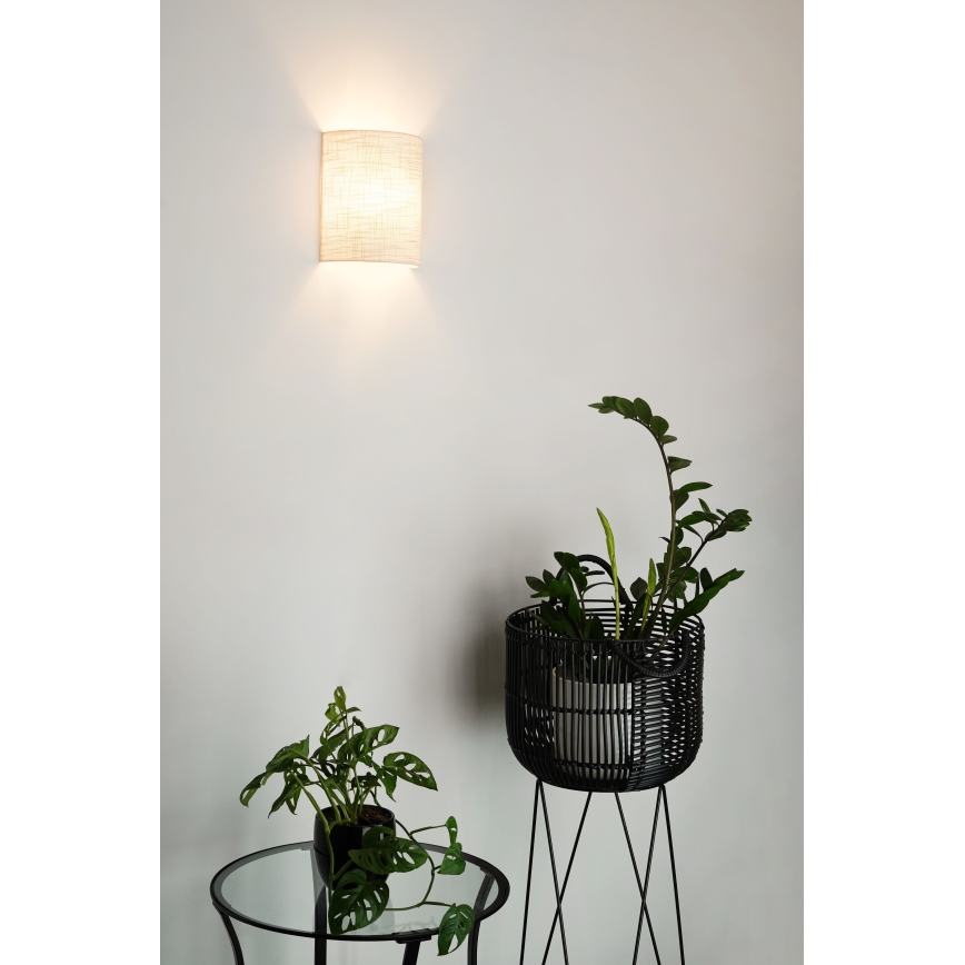 Brilagi - Applique murale SEMI 1xE27/15W/230V gris