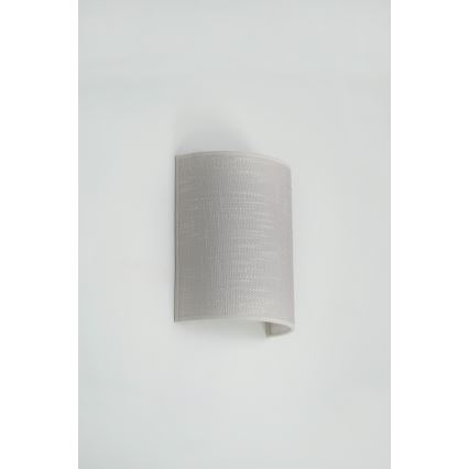 Brilagi - Applique murale SEMI 1xE27/15W/230V gris