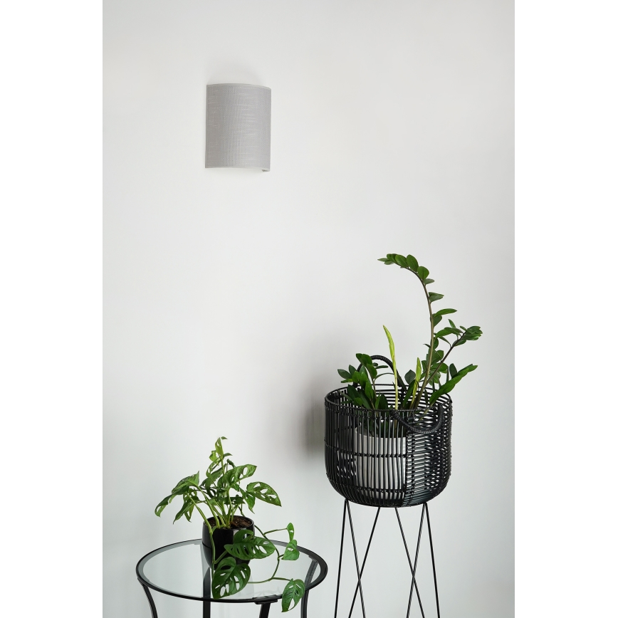Brilagi - Applique murale SEMI 1xE27/15W/230V gris