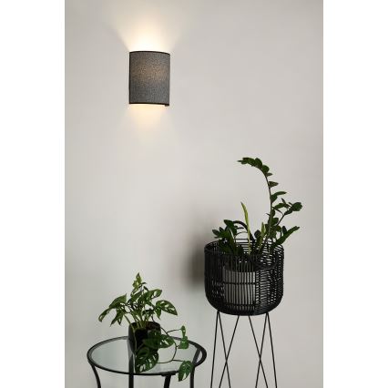 Brilagi - Applique murale SEMI 1xE27/15W/230V gris