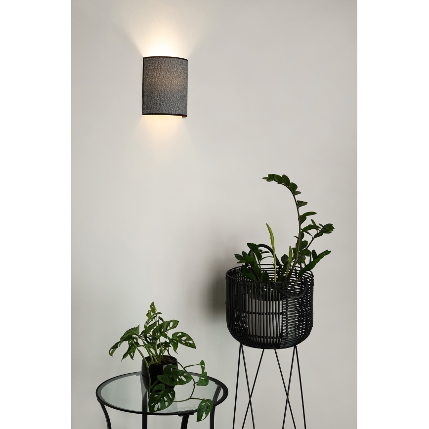Brilagi - Applique murale SEMI 1xE27/15W/230V gris