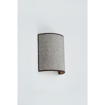 Brilagi - Applique murale SEMI 1xE27/15W/230V gris