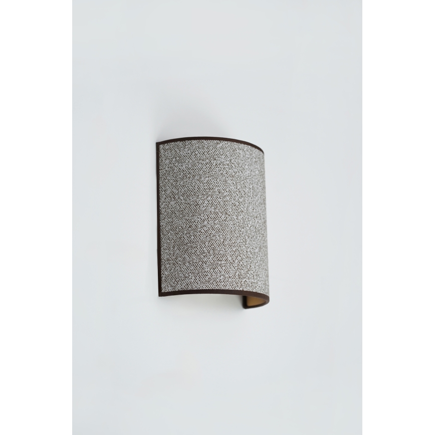 Brilagi - Applique murale SEMI 1xE27/15W/230V gris