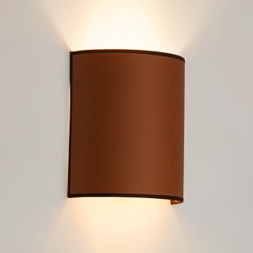 Brilagi - Applique murale SEMI 1xE27/15W/230V marron