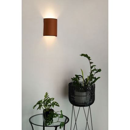 Brilagi - Applique murale SEMI 1xE27/15W/230V marron