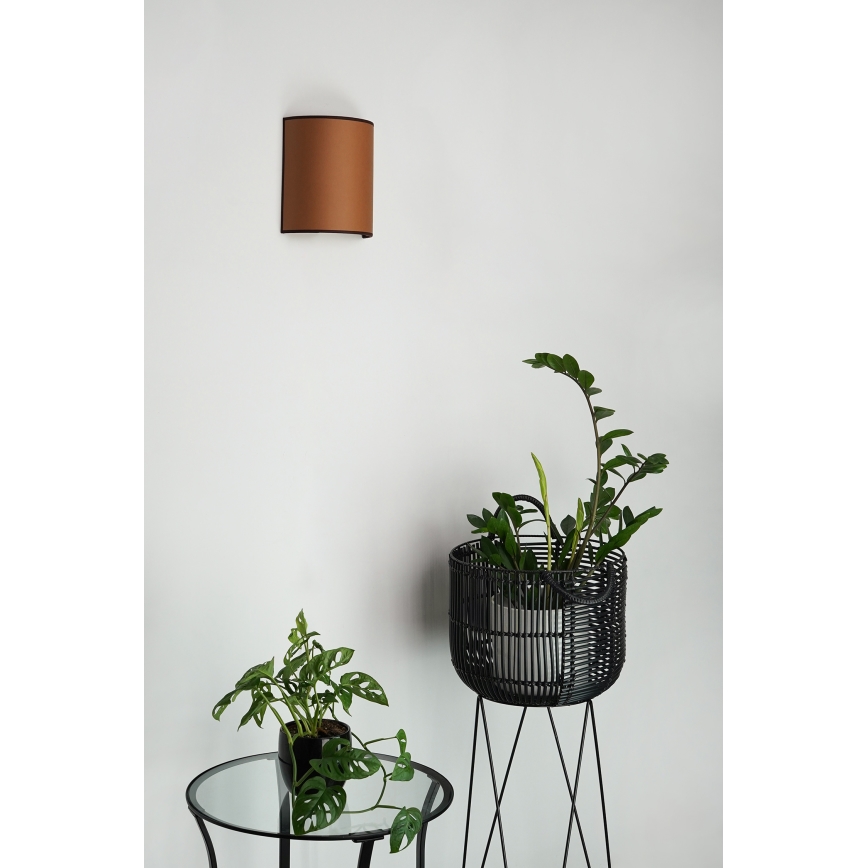 Brilagi - Applique murale SEMI 1xE27/15W/230V marron