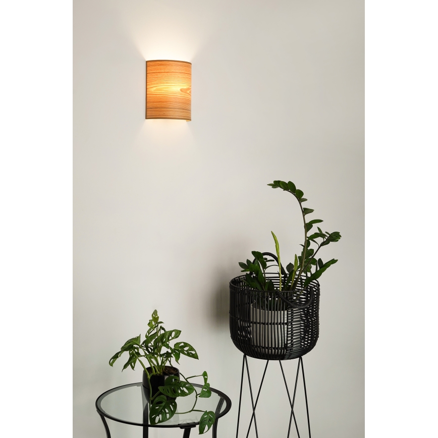 Brilagi - Applique murale SEMI 1xE27/15W/230V marron
