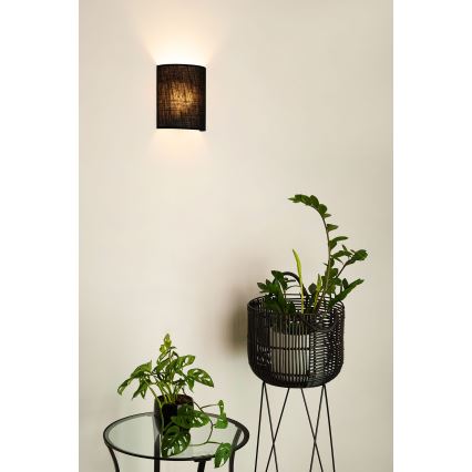 Brilagi - Applique murale SEMI 1xE27/15W/230V noir