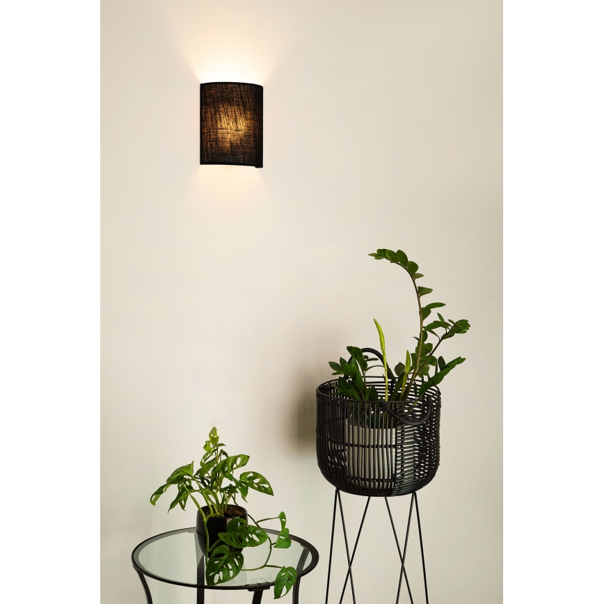 Brilagi - Applique murale SEMI 1xE27/15W/230V noir