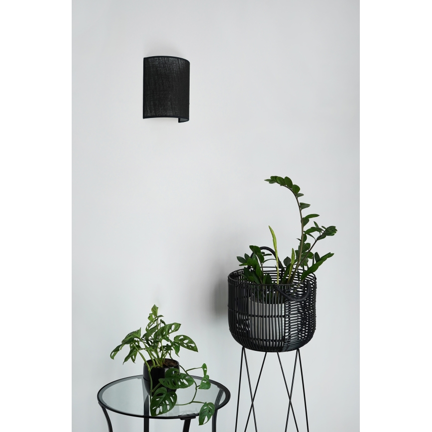 Brilagi - Applique murale SEMI 1xE27/15W/230V noir