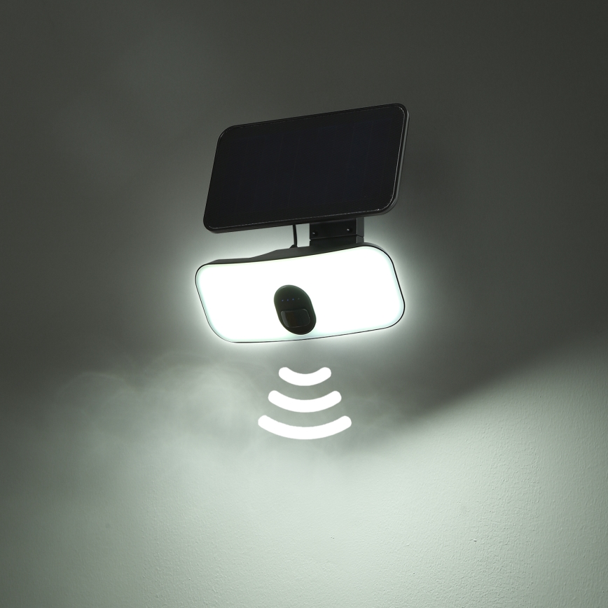 Brilagi - Applique murale solaire avec détecteur ROOF LED/13W/5V 4000 mAh IP65