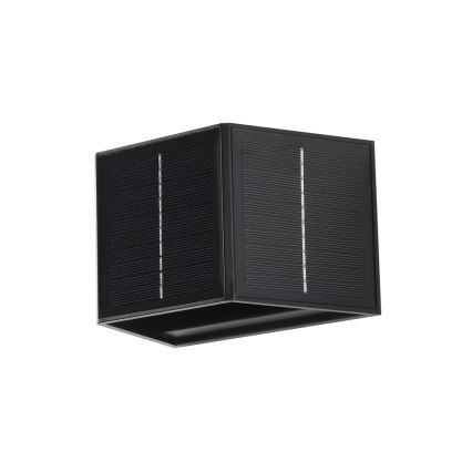 Brilagi - Applique murale solaire avec détecteur SOLAR CUBE LED/2W/3,2V 1300 mAh IP54