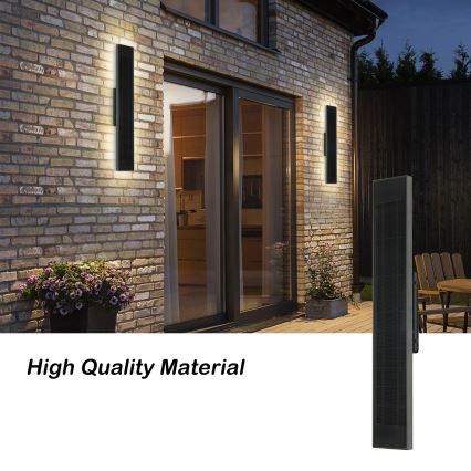 Brilagi - Applique murale solaire LED dimmable SUN LED/4W/230V 60 cm 4000 mAh IP44