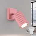 Brilagi - Applique murale spot CRESTO 1xGU10/10W/230V rose