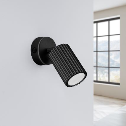 Brilagi - Applique murale spot LED CRESTO 1x GU10/10W/230V noire