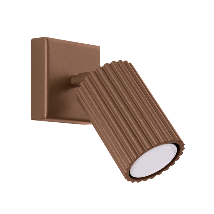 Brilagi - Applique murale spot LED CRESTO 1xGU10/10W/230V marron