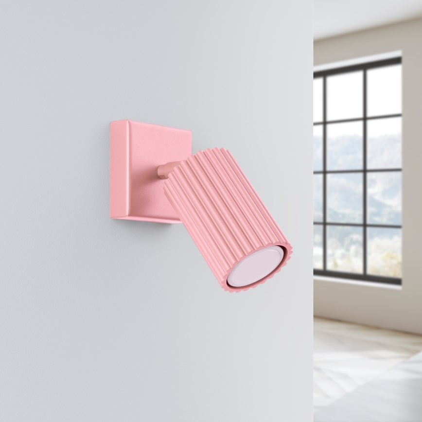 Brilagi - Applique murale spot LED CRESTO 1xGU10/10W/230V rose