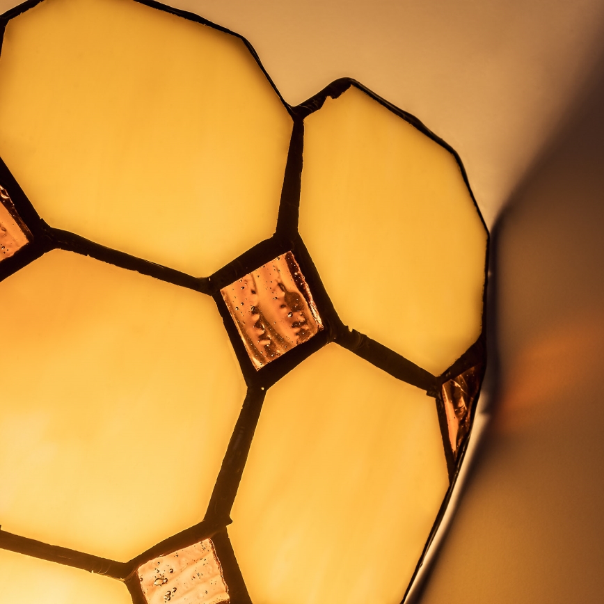 Brilagi - applique murale Tiffany en vitrail DORAN 1xE14/40W/230V