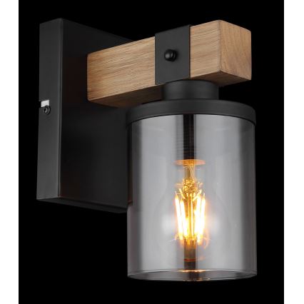 Brilagi - Applique murale VISTA 1xE27/60W/230V chêne