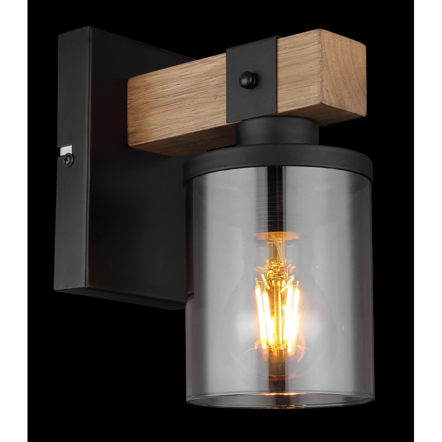 Brilagi - Applique murale VISTA 1xE27/60W/230V chêne