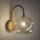 Brilagi - Applique murale VULCANO 1xG9/8W/230V beige / beige fumé