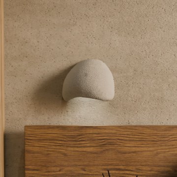Brilagi - Applique murale WABI SABI 1xE14/40W/230V gris