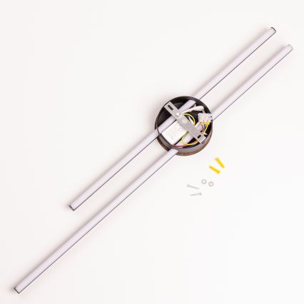 Brilagi - Applique murale WOODY COLLINE LED/15W/230V 80 cm chêne noyer