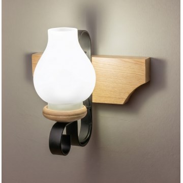 Brilagi - Applique QUEEN 1xE14/40W/230V rovere
