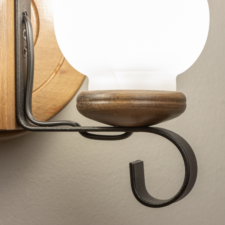 Brilagi - Applique ROATA APLICA 2xE14/40W/230V faggio/noce