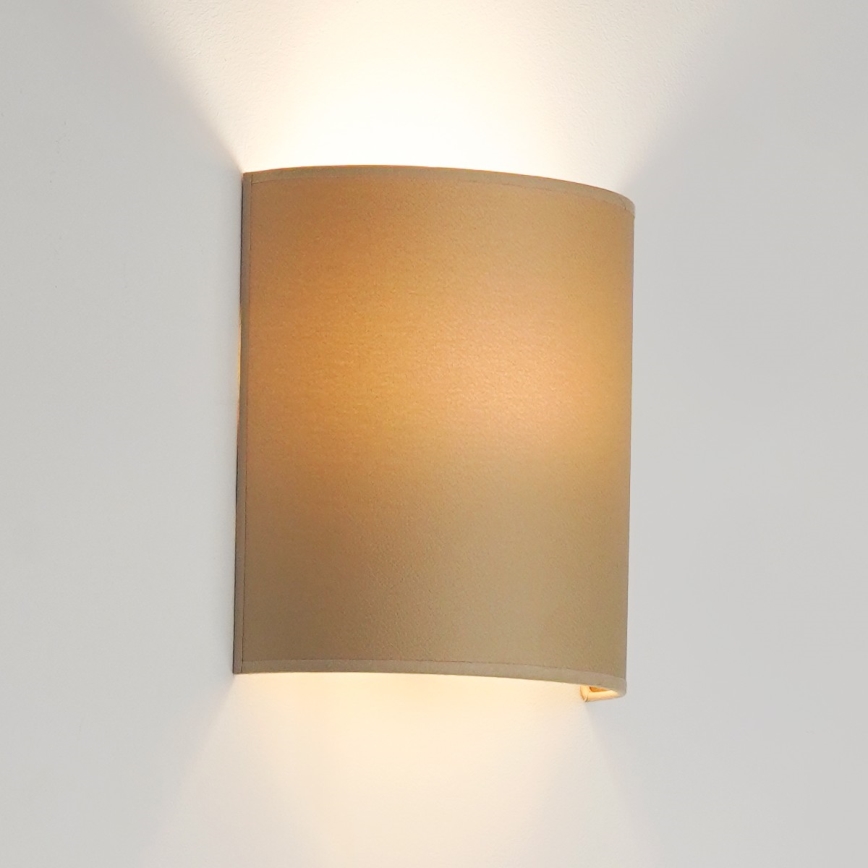Brilagi - Applique SEMI 1xE27/15W/230V beige