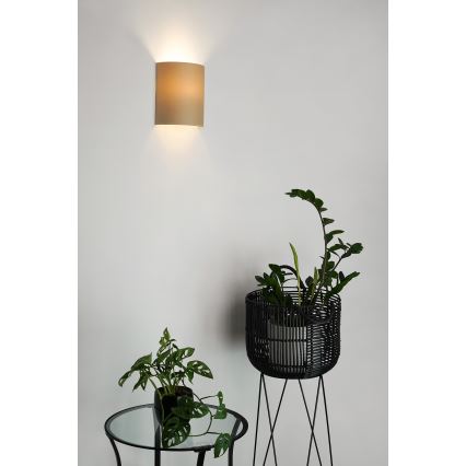 Brilagi - Applique SEMI 1xE27/15W/230V beige