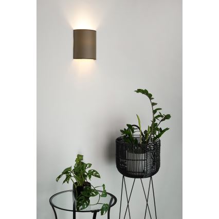 Brilagi - Applique SEMI 1xE27/15W/230V marrone