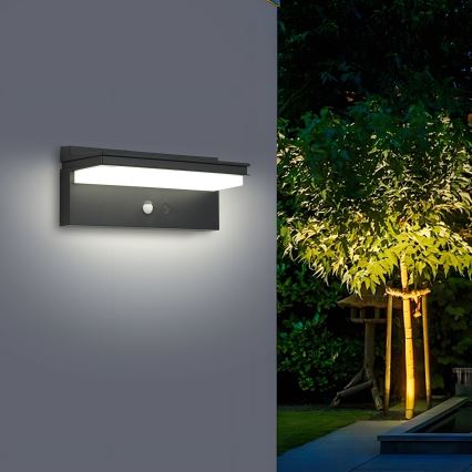 Brilagi - Applique solaire LED avec capteur SUN SENSE LED/10W/3,7V 4000 mAh IP44