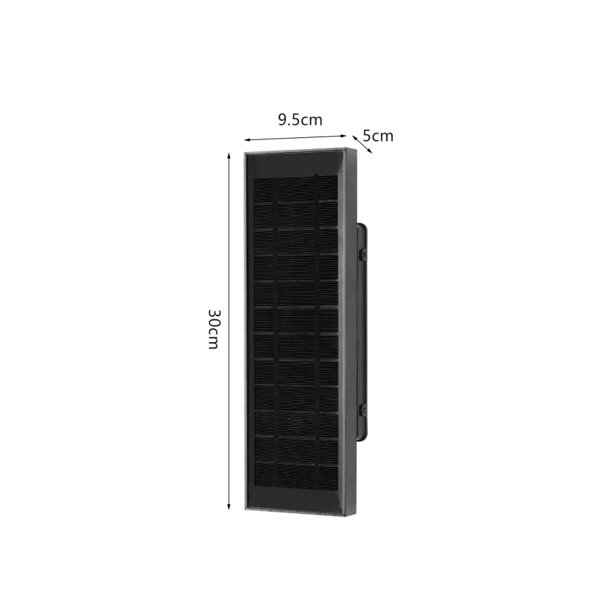 Brilagi - Applique murale solaire LED dimmable SUN LED/2,5W/3,7V 30 cm 2000 mAh IP44