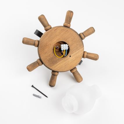 Brilagi - Applique TIMONA 1xE14/40W/230V faggio