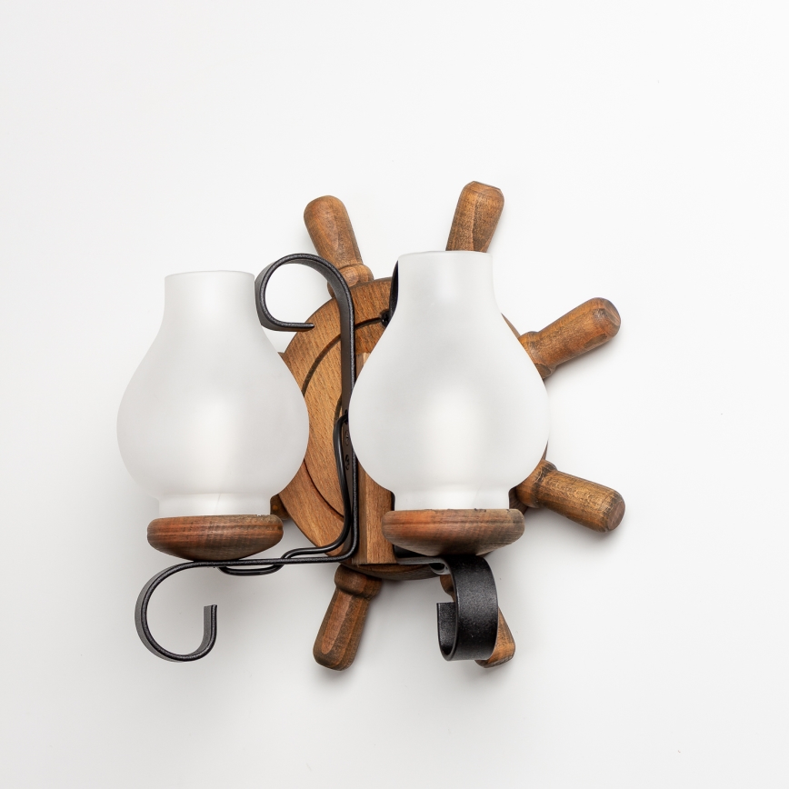 Brilagi - Applique TIMONA 2xE14/40W/230V faggio