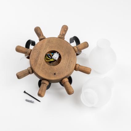 Brilagi - Applique TIMONA 2xE14/40W/230V faggio