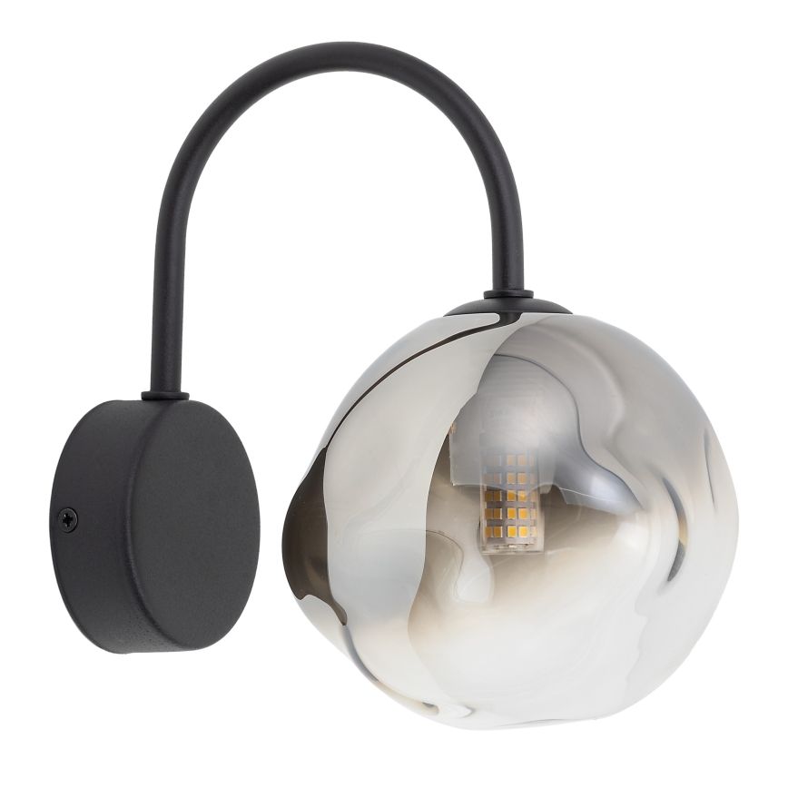 Brilagi - Applique VULCANO 1xG9/8W/230V nero/nero fumé