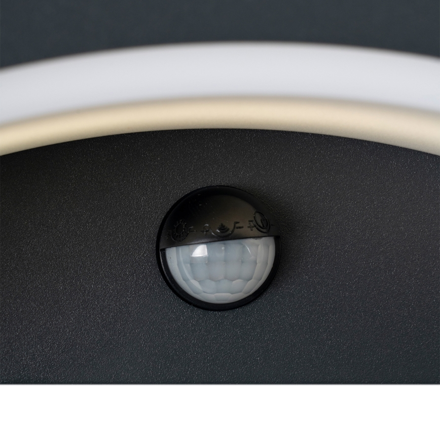 Brilagi - LED Außenwandleuchte mit Sensor ARCELO LED/8W/230V IP54