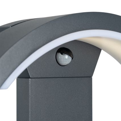 Brilagi - LED Außenleuchte mit Sensor ARCELO LED/9W/230V 50 cm IP54